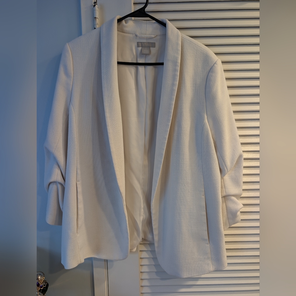H&M Cream Women's Blazer